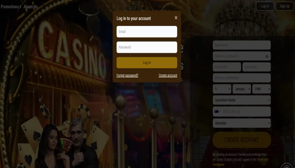 Grand Rush Casino Login