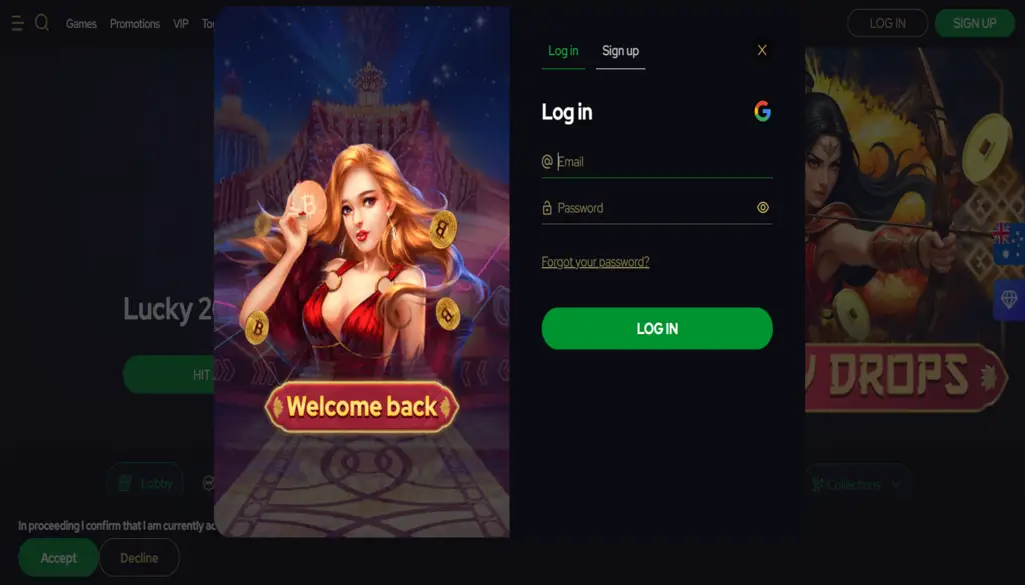 KatsuBet Casino Login