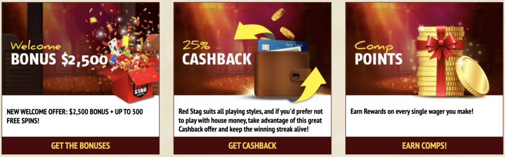 Red Stag Casino bonus 2