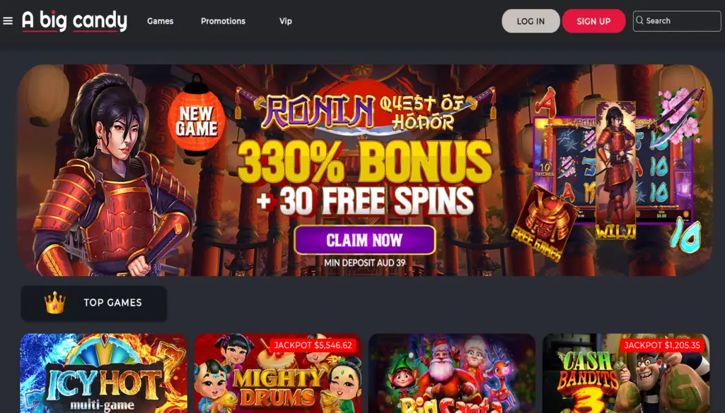 A Big Candy Casino Site