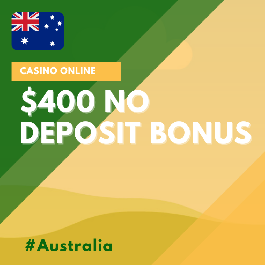$400 no deposit bonus